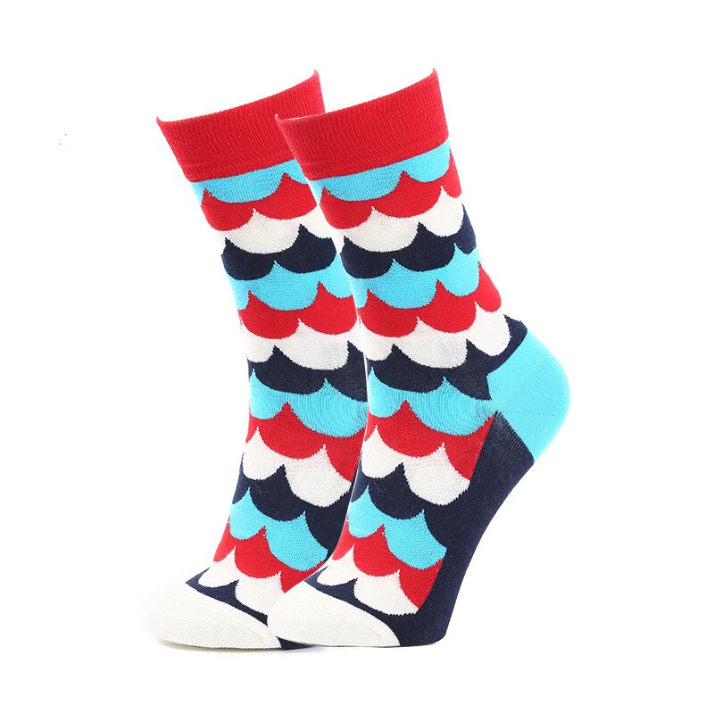 Men's Cotton Socks, Gradient Color