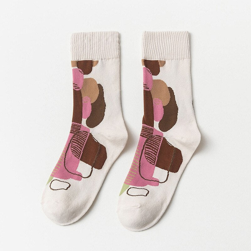 Abstract Artsy Socks for Men & Women