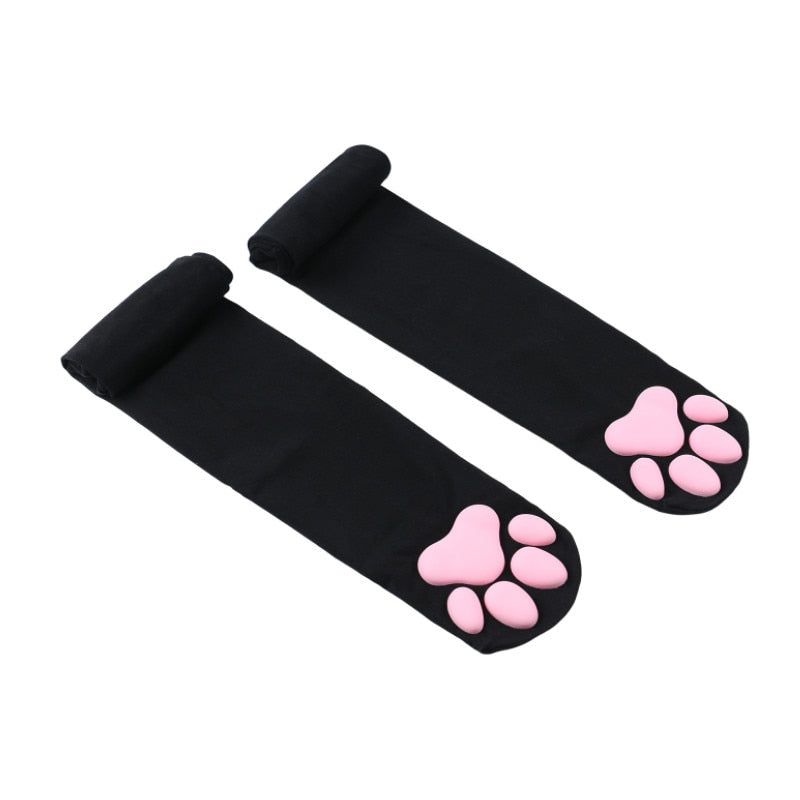 Woman's Paw Print Socks