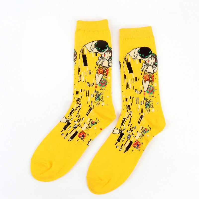 Retro Painting Unisex Socks