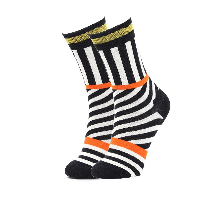 Men's Cotton Socks, Gradient Color