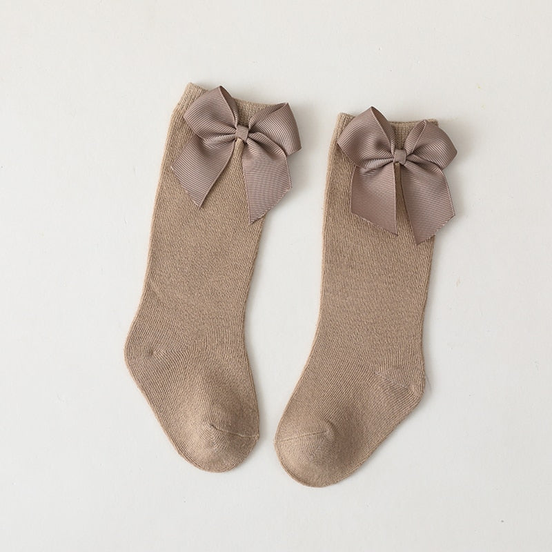 Girls Bow Socks