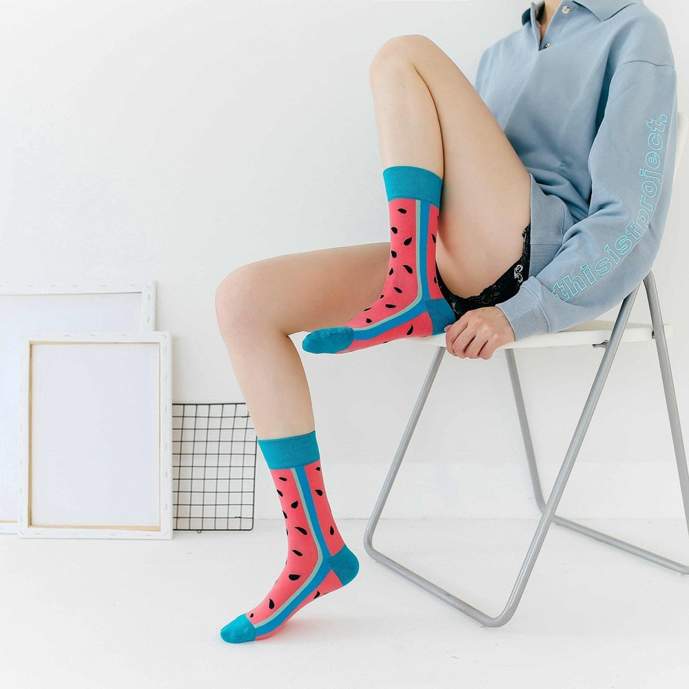 Bamboo and Organic Cotton Fun Print Socks