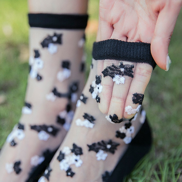 Women's Lace Ruffle Socks