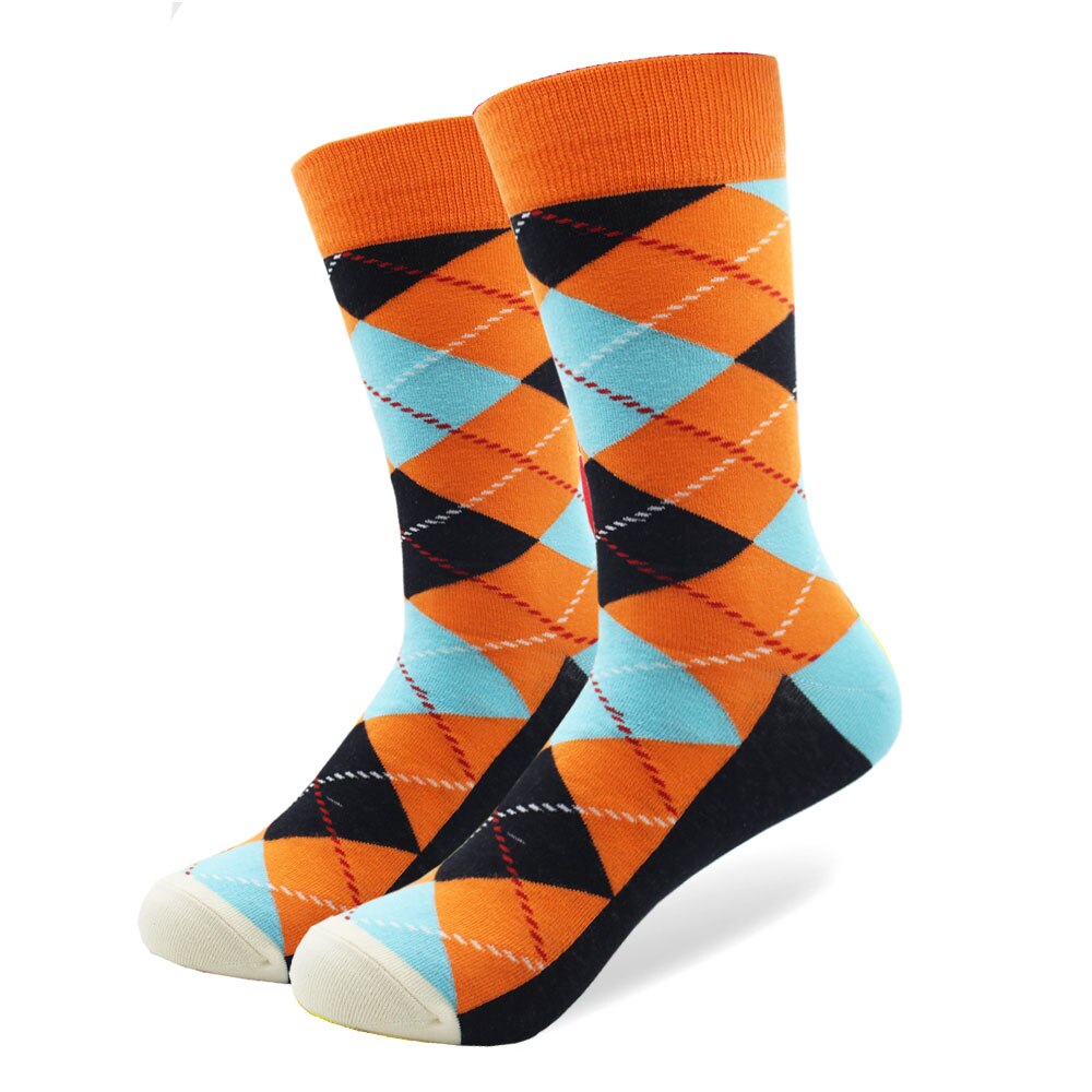 Argyle Men's Socks 5 pair bundle