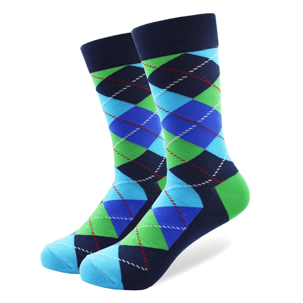 Argyle Men's Socks 5 pair bundle