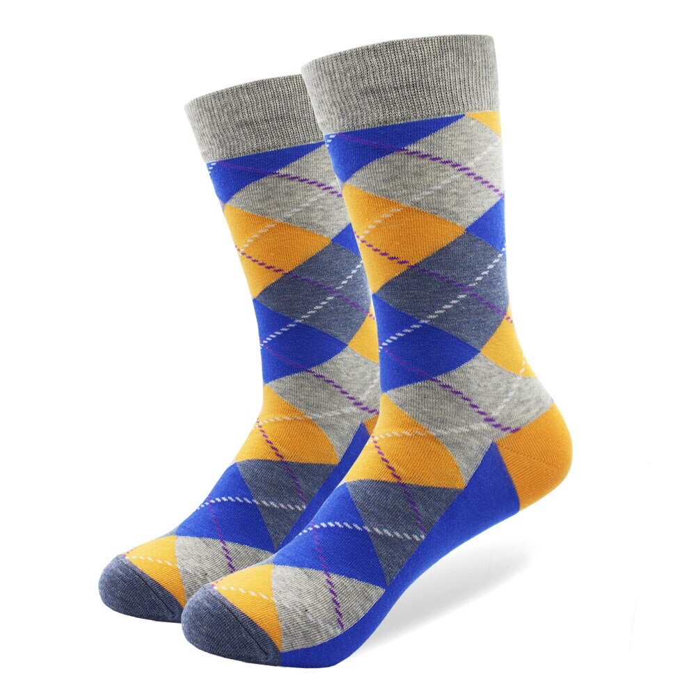 Argyle Men's Socks 5 pair bundle