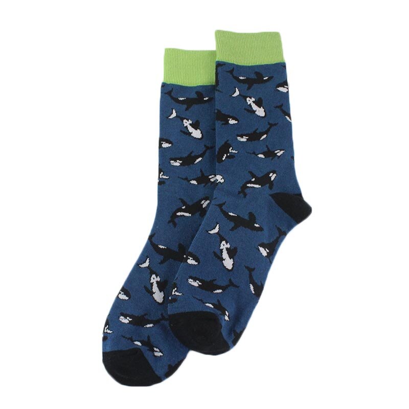 Cotton Fun Print Tube Socks, Unisex