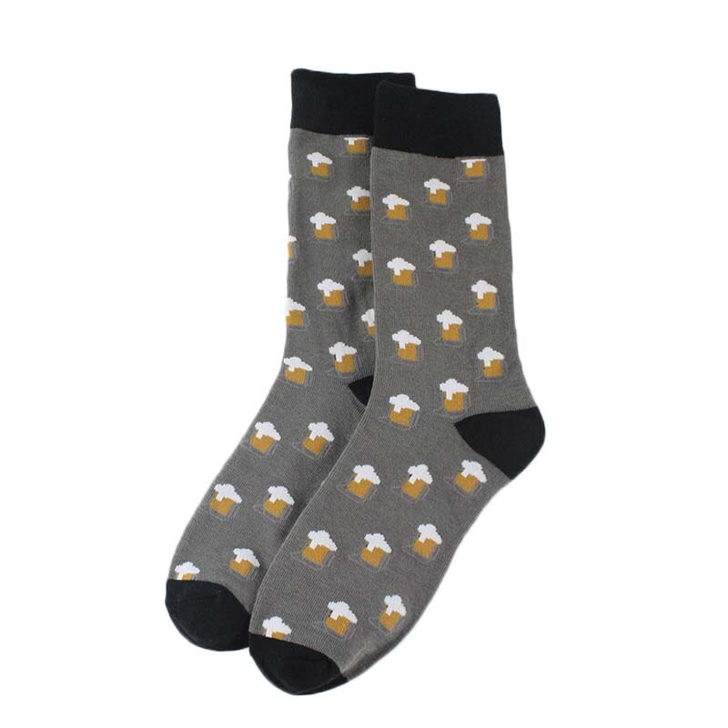 Cotton Fun Print Tube Socks, Unisex