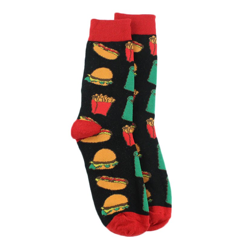 Cotton Fun Print Tube Socks, Unisex