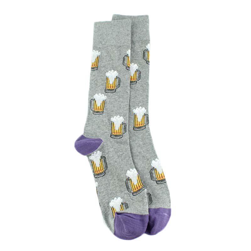 Cotton Fun Print Tube Socks, Unisex