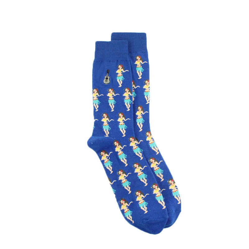 Cotton Fun Print Tube Socks, Unisex