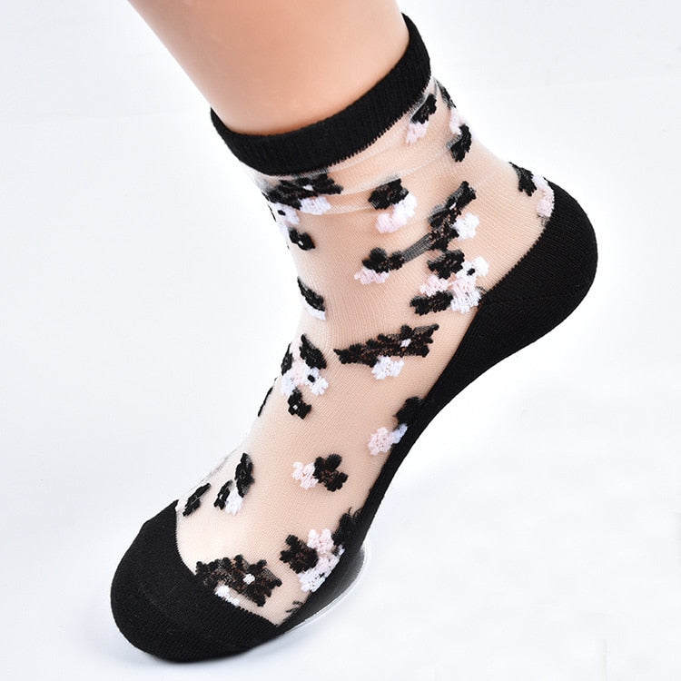 Women's Lace Ruffle Socks