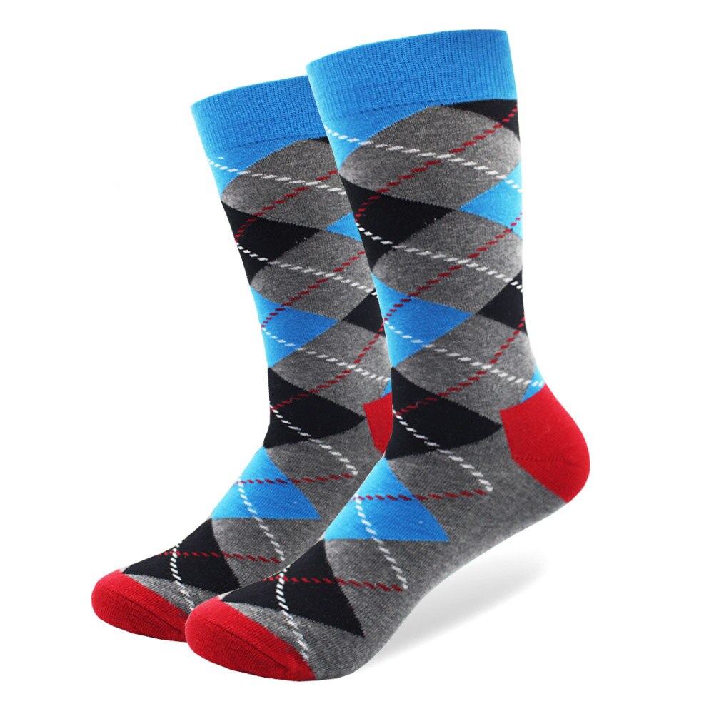 Argyle Men's Socks 5 pair bundle