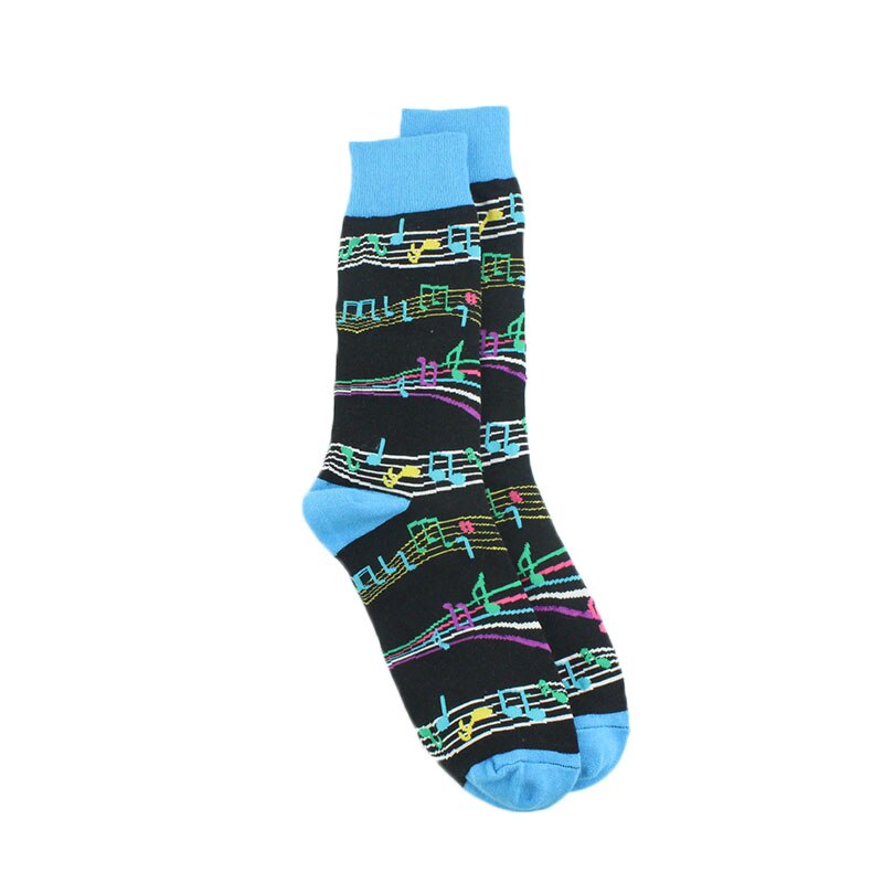 Cotton Fun Print Tube Socks, Unisex