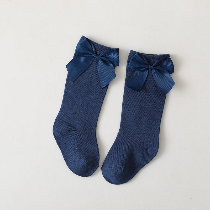 Girls Bow Socks