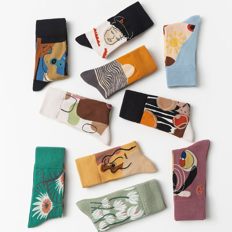 Abstract Artsy Socks for Men & Women