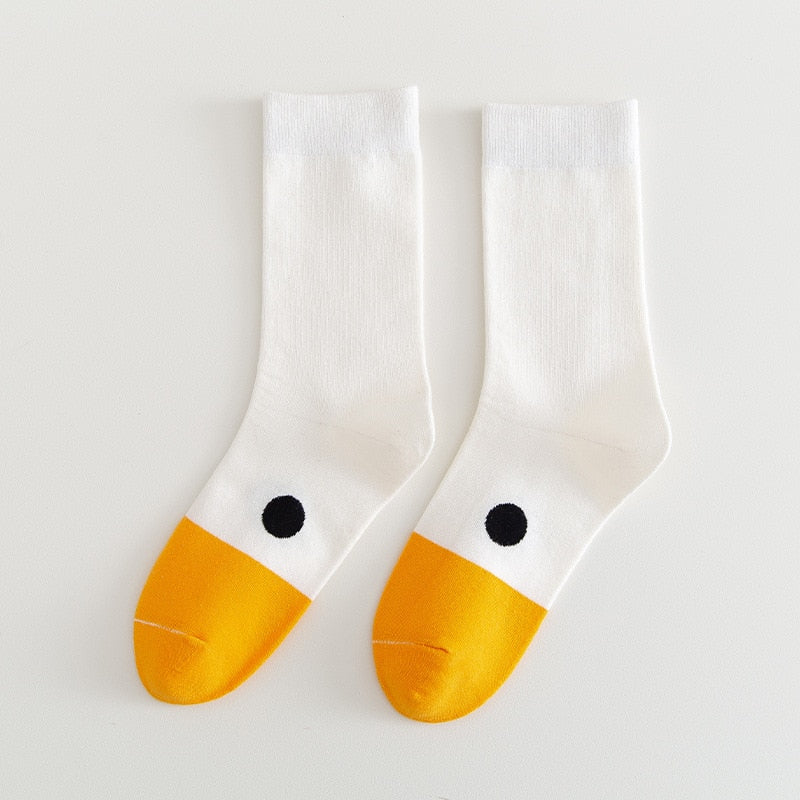 Duck and Duckling Socks