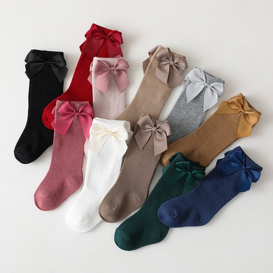 Girls Bow Socks