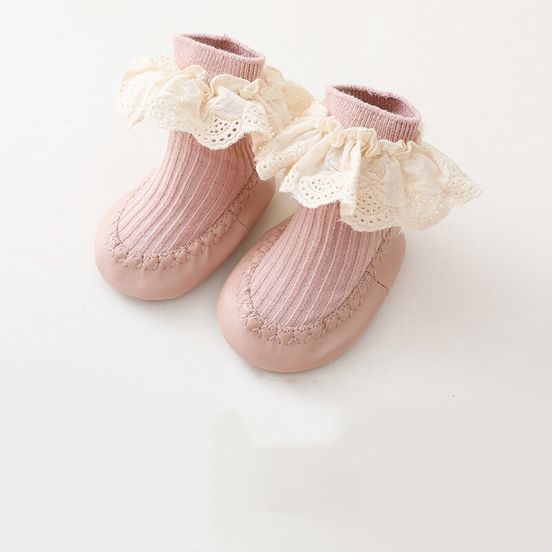 New Princess Baby Girl Socks with Lace and Ruffles