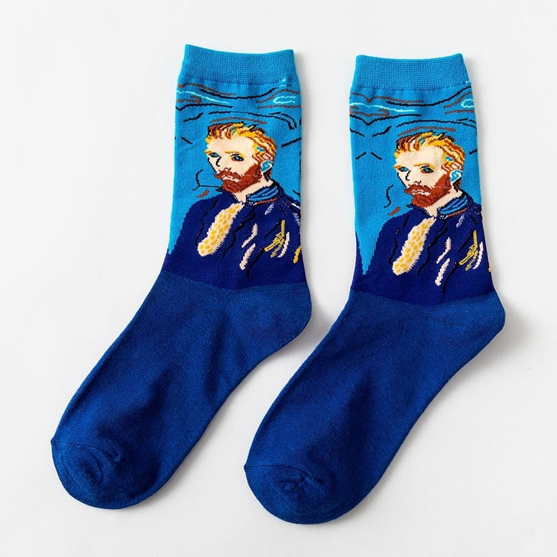 Retro Painting Unisex Socks