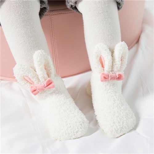 Baby Fleece Bunny Slippers