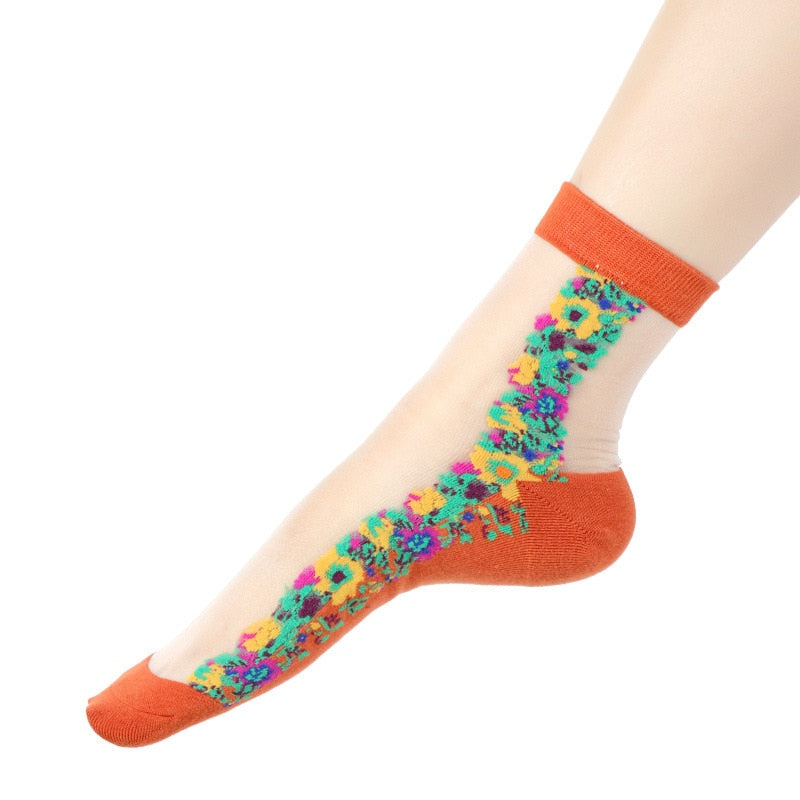 Women's Lace Ruffle Socks