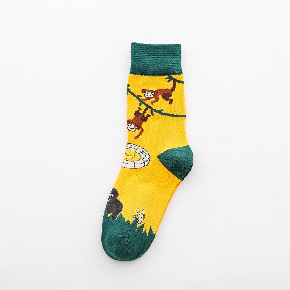 Bamboo and Organic Cotton Fun Print Socks