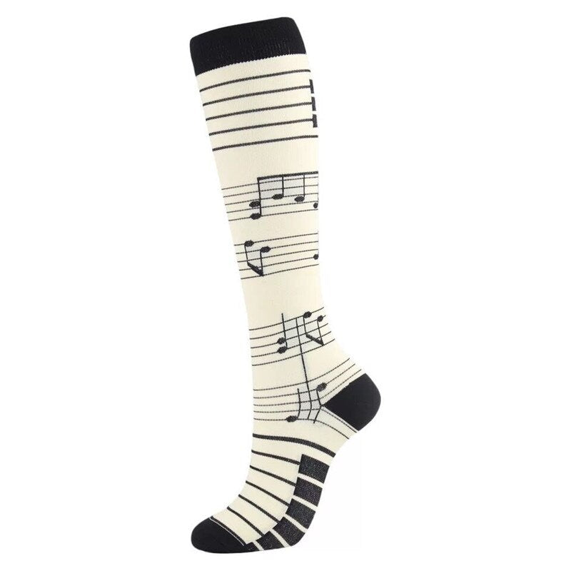 Fun Print Compression Socks