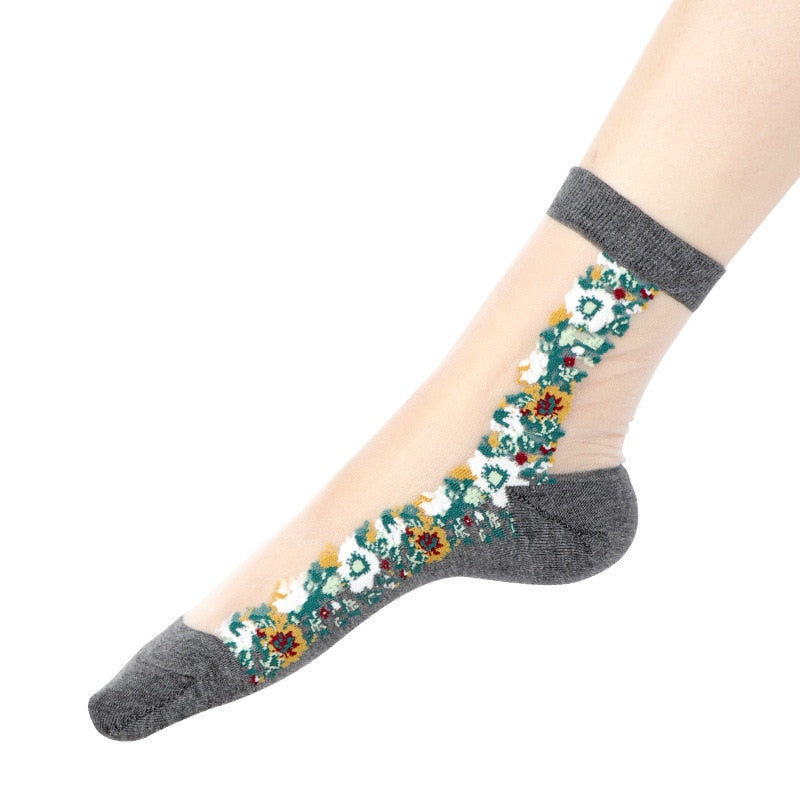 Women's Lace Ruffle Socks