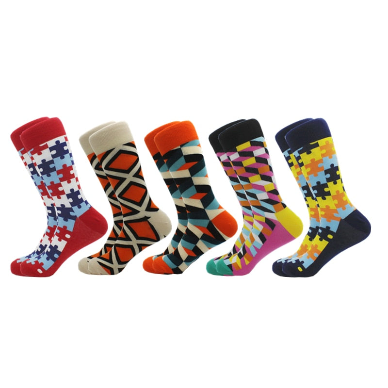 Colorful Men’s Socks, Box Set 5/10