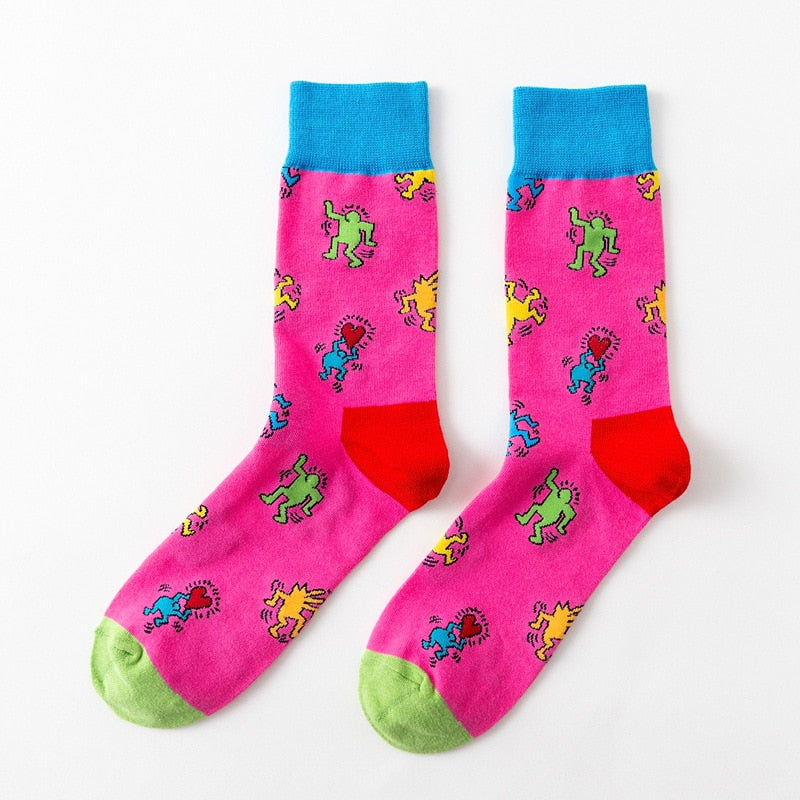 Fun Print Socks, Unisex