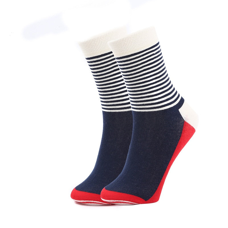 Men's Cotton Socks, Gradient Color