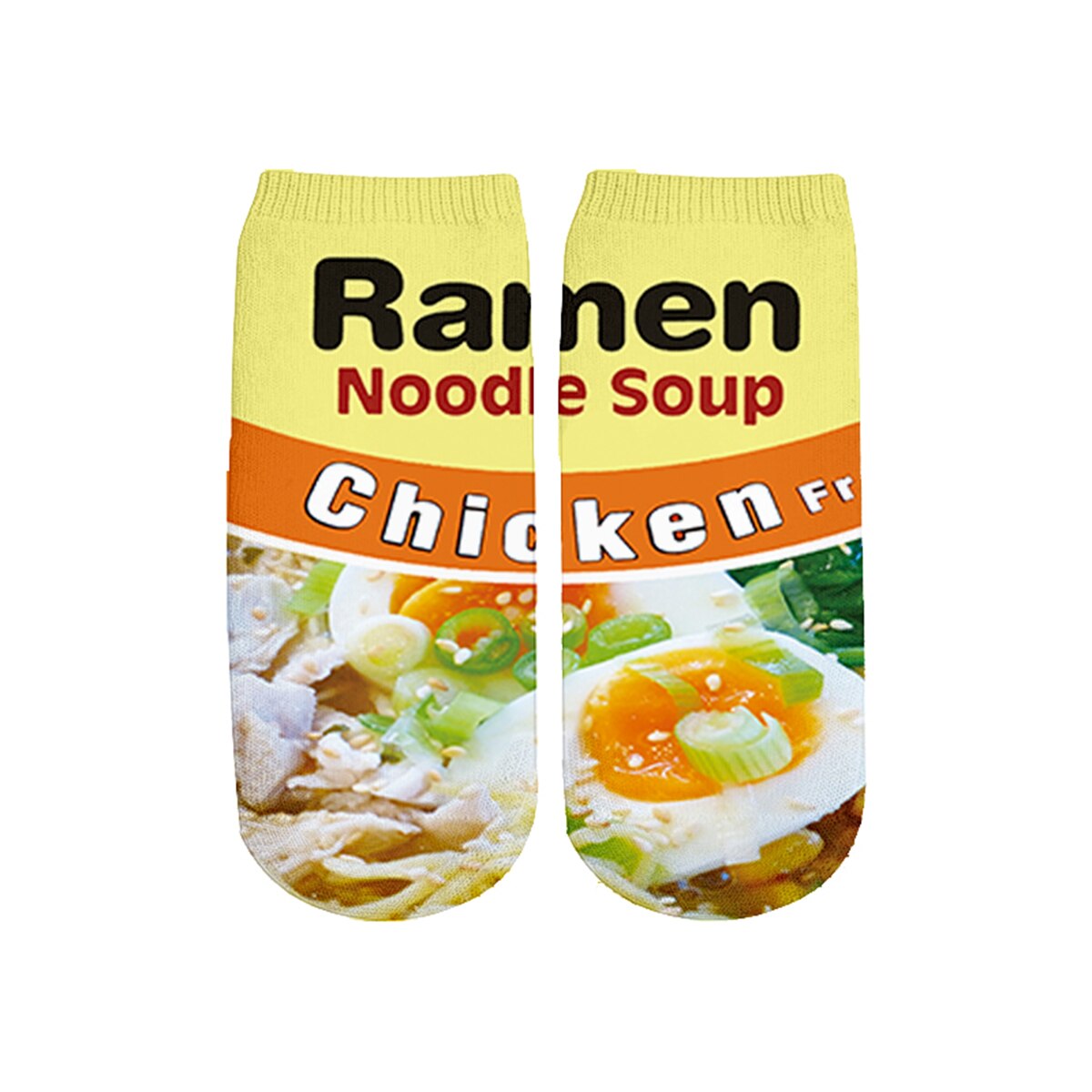 Ramen Noodles Fun Socks