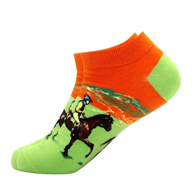 Men’s Fun Print Ankle Socks