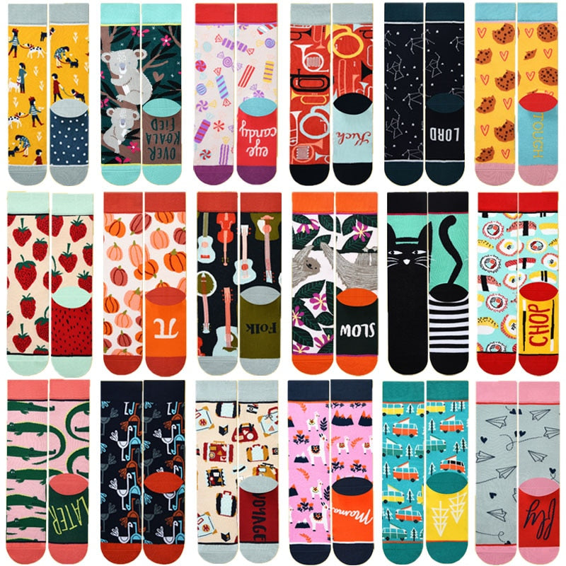 Women's Middle Tube Cotton Socks