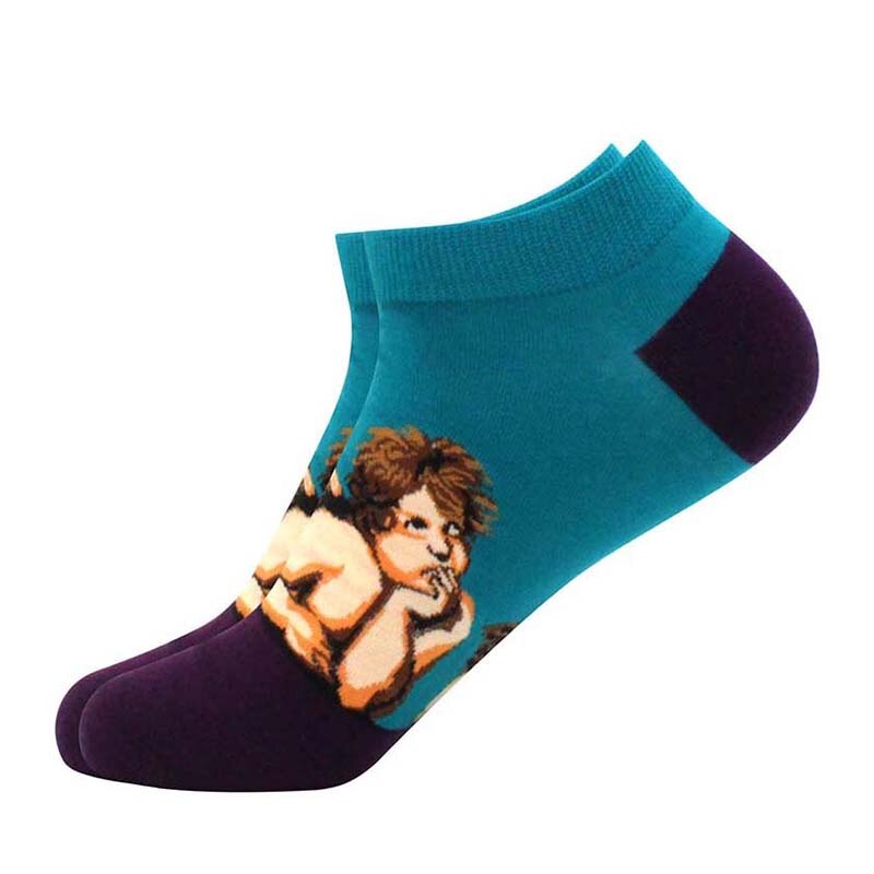 Men’s Fun Print Ankle Socks