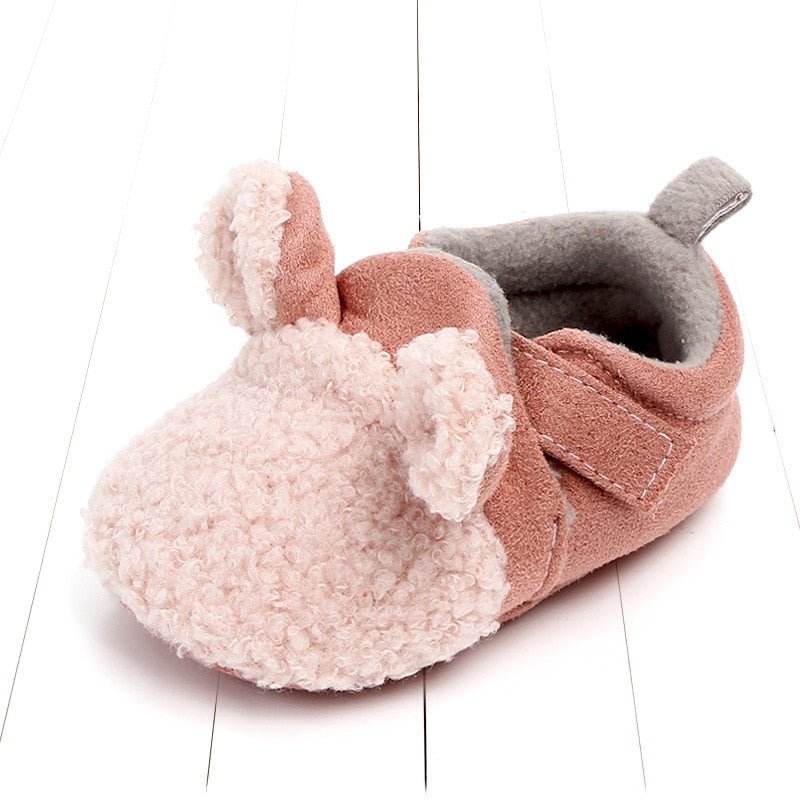 First Walker Animal Paw Slippers 0-18mos