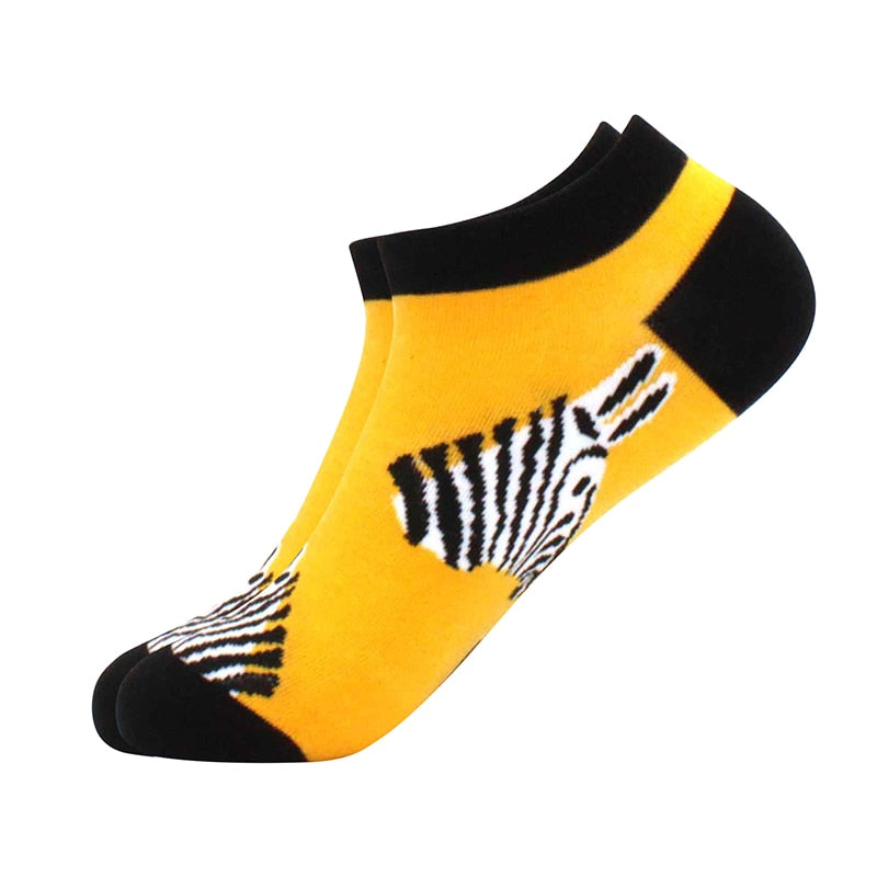 Men’s Fun Print Ankle Socks