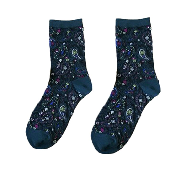 Women's Paisley Print Socks