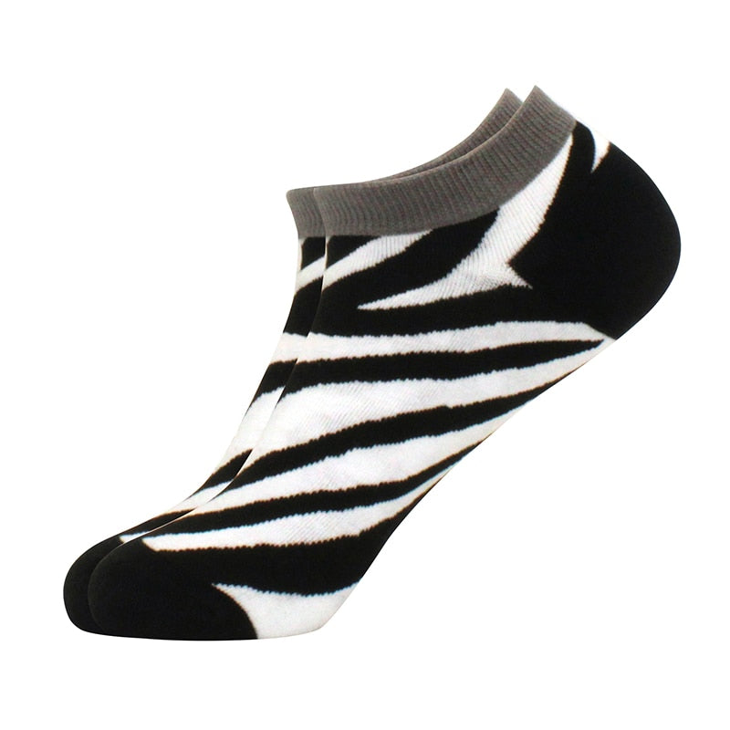 Men’s Fun Print Ankle Socks