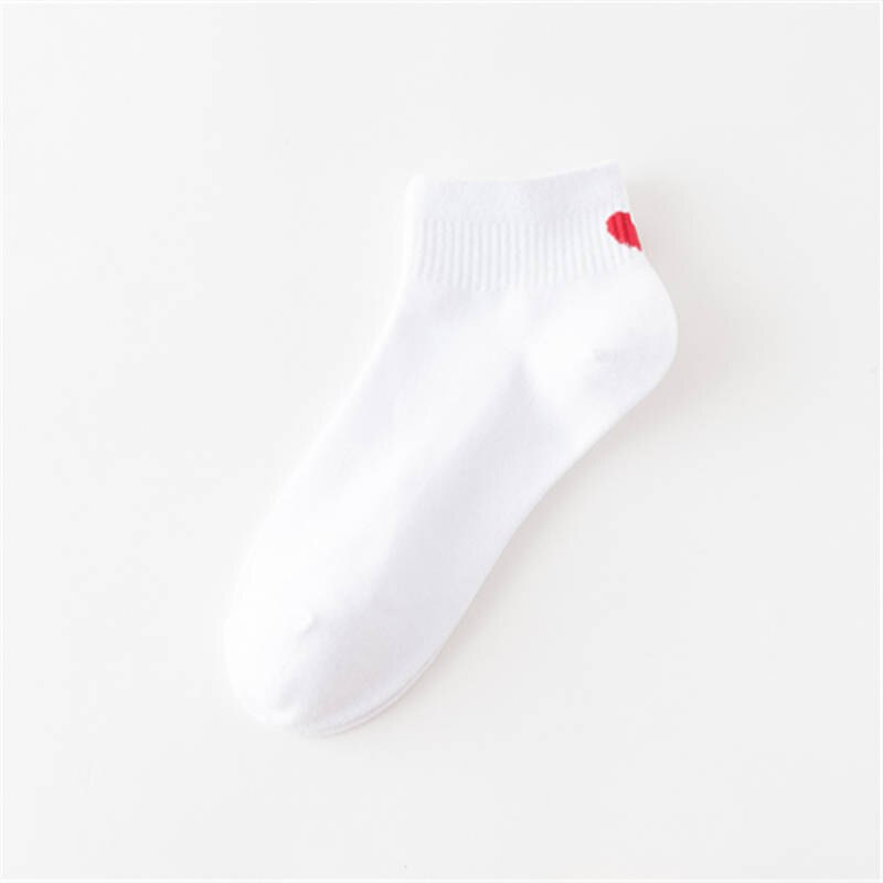 Women's Casual Ankle Socks with Heart