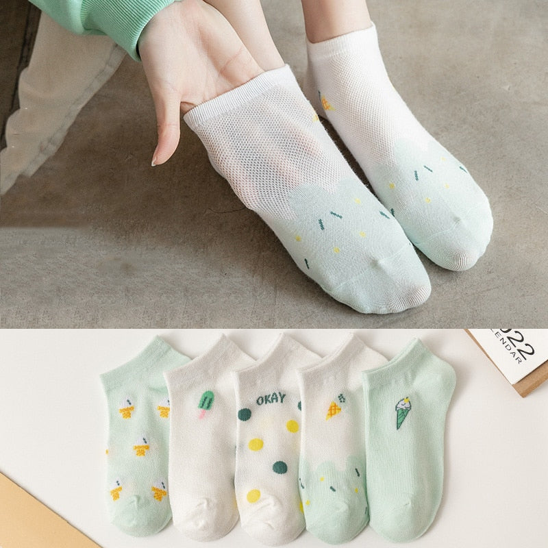 5 Pair Women’s Ankle Socks