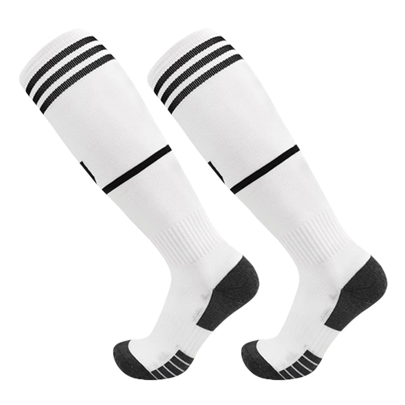 Thickening Towel Bottom Soccer Socks for the Adult or Kid Athlete