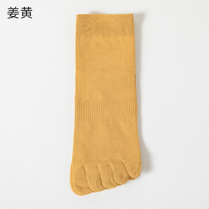 Women’s Combed Cotton Five Toe Socks