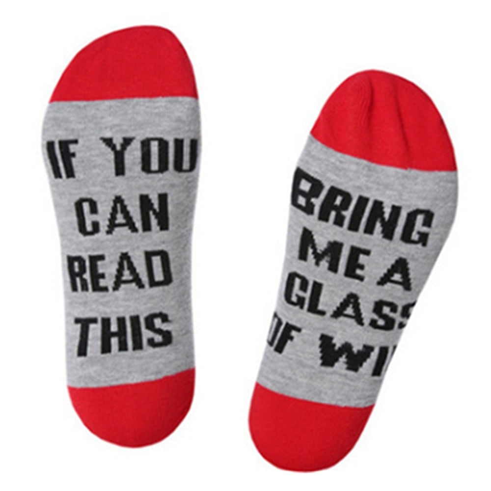 Socks with Quotes