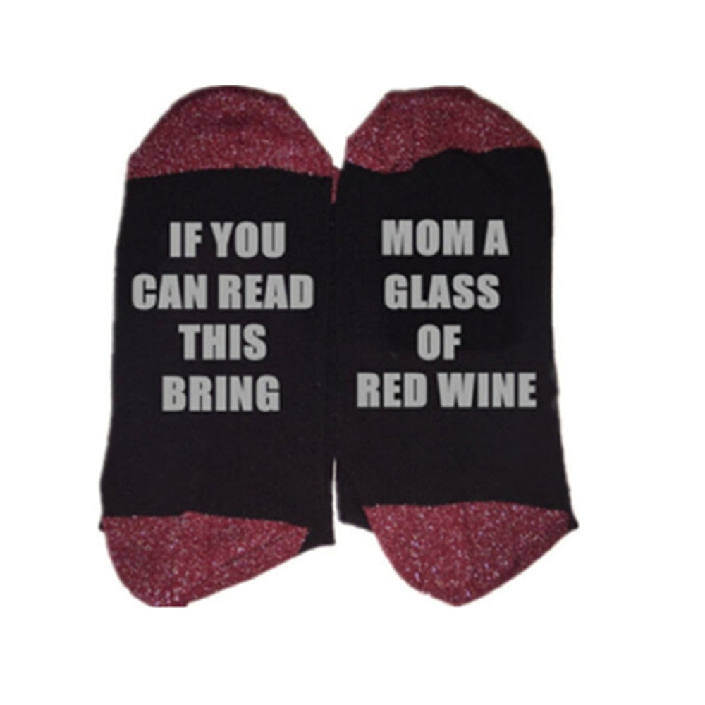 Socks with Quotes