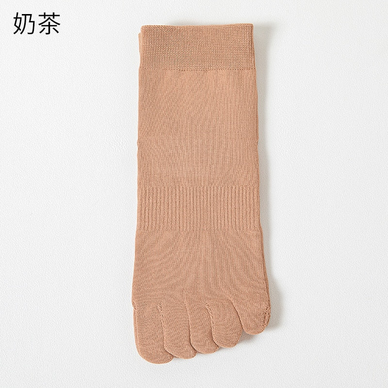 Women’s Combed Cotton Five Toe Socks