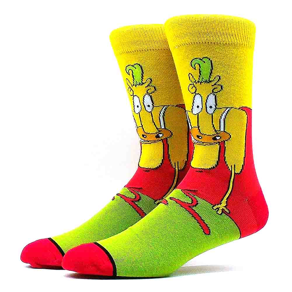 Comic Book, Anime, Yoda, Star Wars Novelty Socks