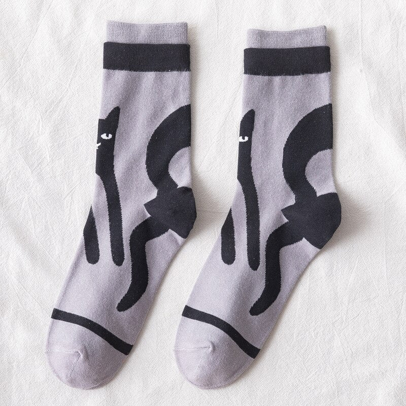 Narcissistic Cat Socks, Unisex